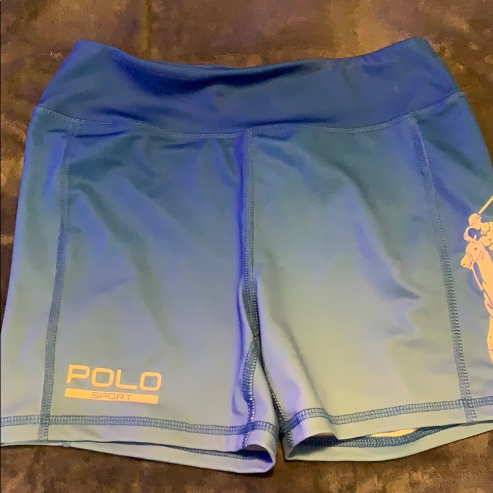 Ralph Lauren polo sport spandex shorts